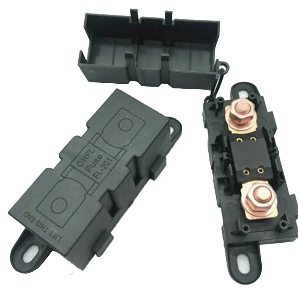 Novo suporte para fusível automático 100 (A) 119,4*38,1*38,9 119,4*38,1*38,9(mm) 32 (V) 4,68*1,49*1,5(pol) F/Fápido