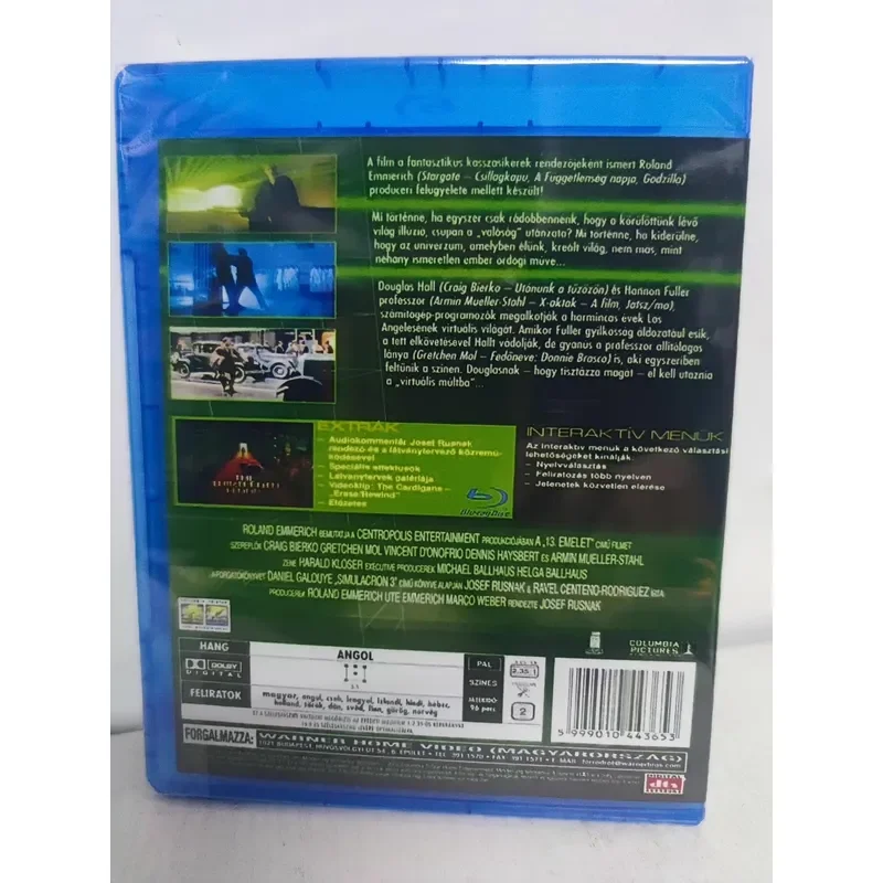 Blu-ray Disc Dimensional Hacking High Definition Movie Collection for Home Theater Entertainment System
