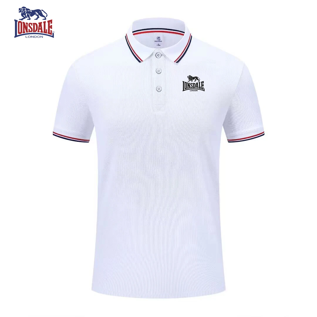 Men's High-Quality Short-Sleeve Polo Shirt Fresh Breathable Casual Leopard Print Design New Arrival