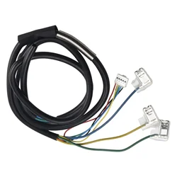 Electric Scooter Engine Motor Wire Replacement Cable For/PRO Front Wheel Motor Replacement Line Plastic+metal