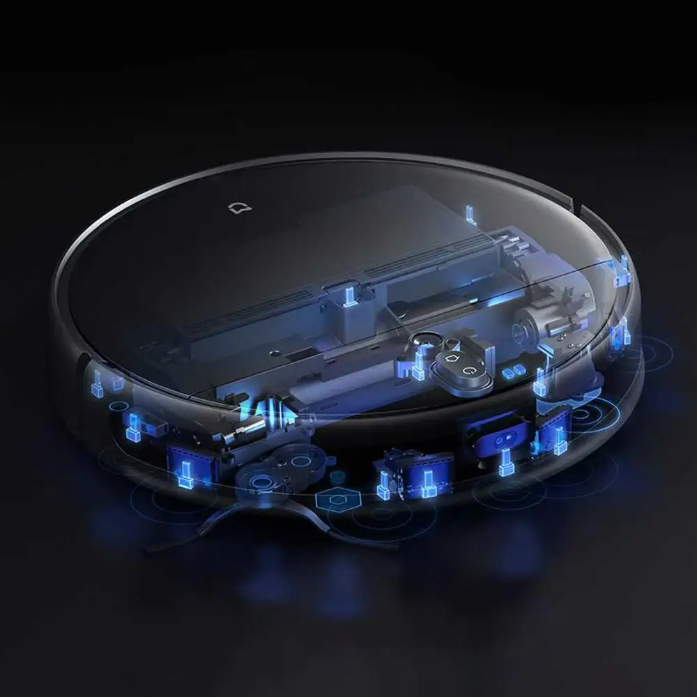 XIAOMI MIJIA Robot Vacuum Mop 1T 2 Pro+ Sweeping Washing Mopping Cleaner Home Dust Sterilize 3000PA Cyclone Suction Smart Map