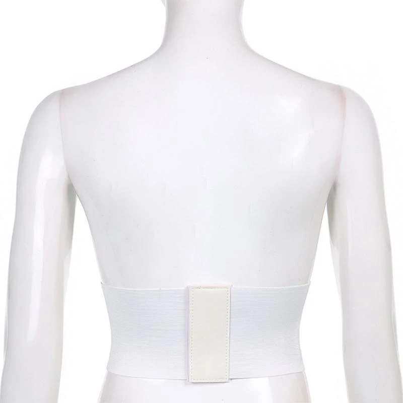 49MC Underbust Waist Sexy White Bridal Bustier Top Body Shapewear Slimming Clothing Sexy Women Corset Top Female Gothic Cloth