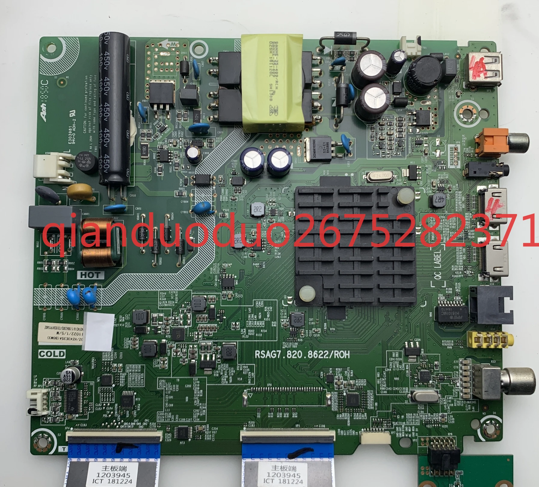 

Подходит для основной платы Hisense HZ43E35A HZ39E35A, экрана RSAG7.820.8622 HD425/HD425V1