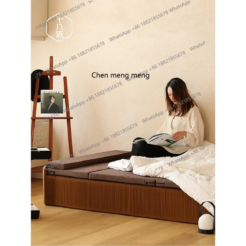 

Double organ paper bed household single invisible bed retractable modern minimalist office