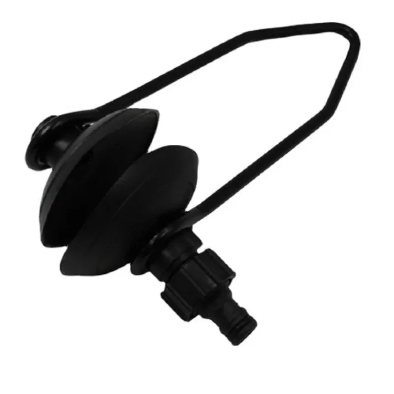 Suitable for marine double tube round head-outboard motor washer/flushing support frame motor earmuffs