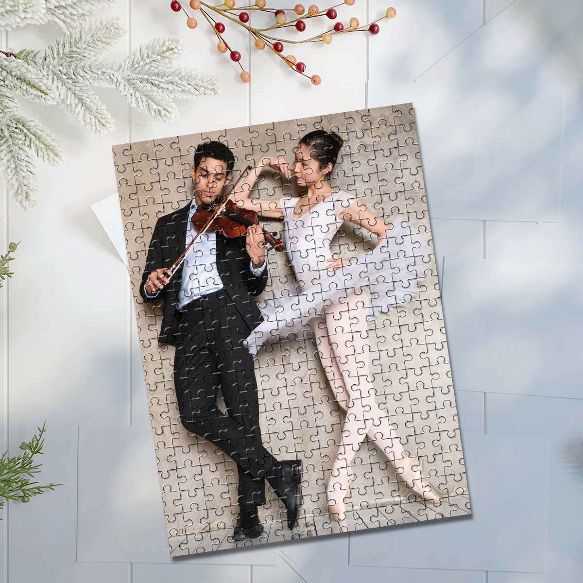 35/300/500/1000pcs Personalized Custom Photo Puzzle photo This Personalized Puzzle Can Be A Unique Gift For Family