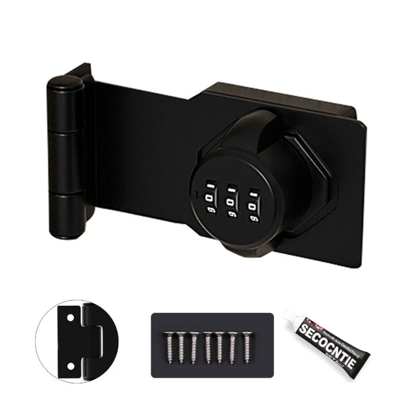 Office File Cabinet Sliding-Door Buckle Keyless-Cabinet Lock Password Lock