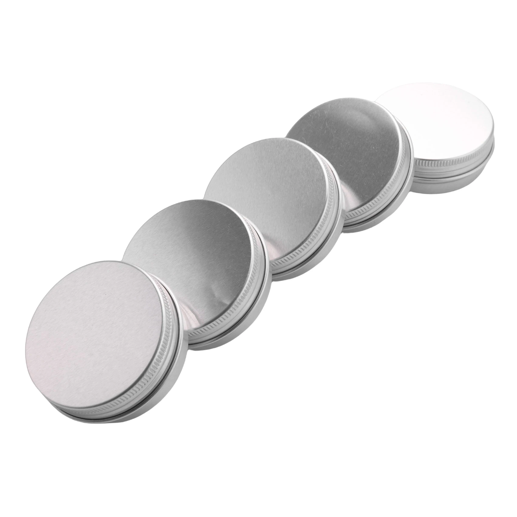 Pacote a24p de 25 - 15ml de lata de alumínio grande compõem potes de vela capacidade vazia grande cosmético/vela/vasos de especiarias/produto de cabelo/doce