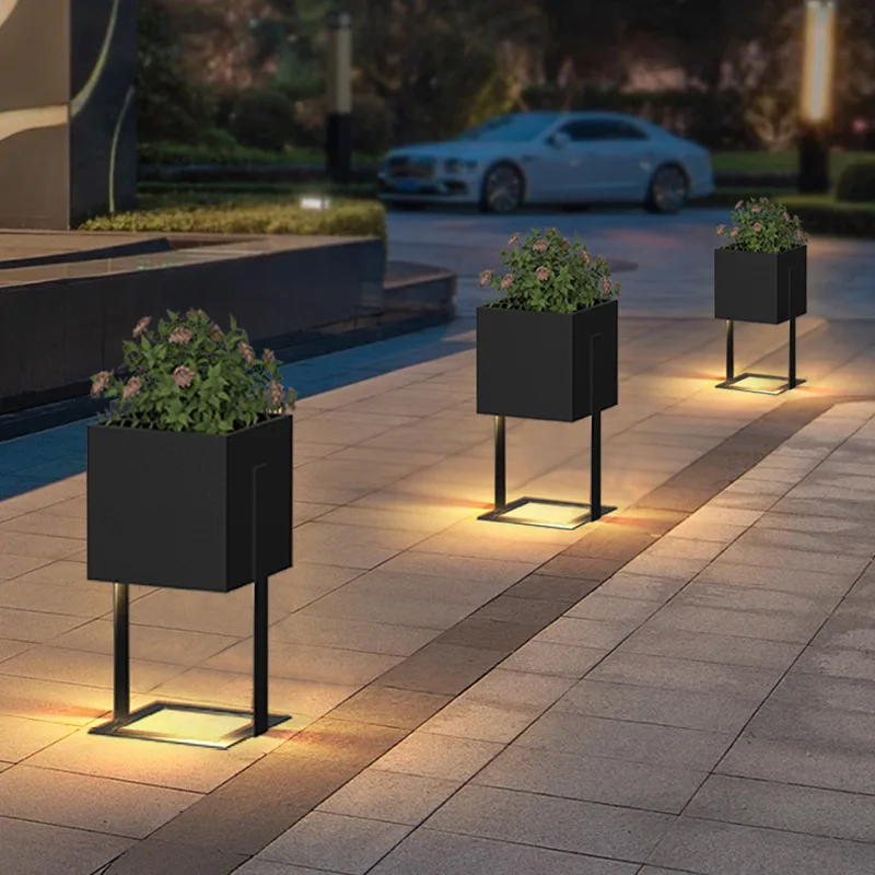 Outdoor lights, solar-powered waterproof courtyard lights, villa landscape lights, home garden flower rack decorative lights