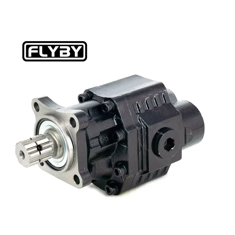 for FLYBY Hydraulic Gear Pump Dual Rotation Pto Pump Hyva Type for Dump Truck