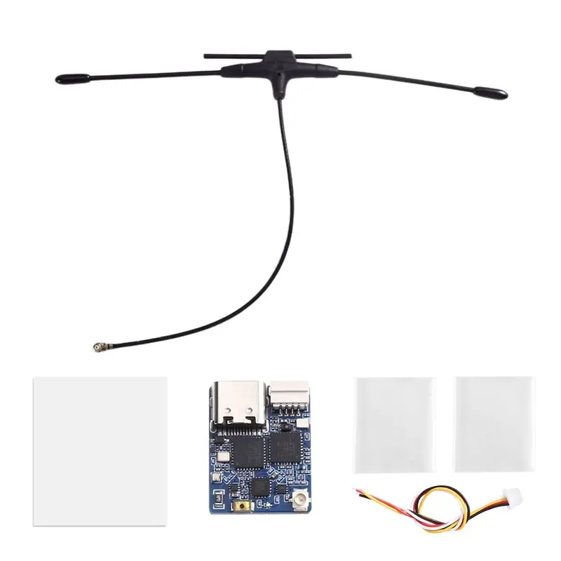 100% New Arrival ELRS UR100 Dual Band Ultra-Long RX Expresslrs 868Mnz 900Mhz 2.4Ghz Freq For RC FPV Traversing Drones