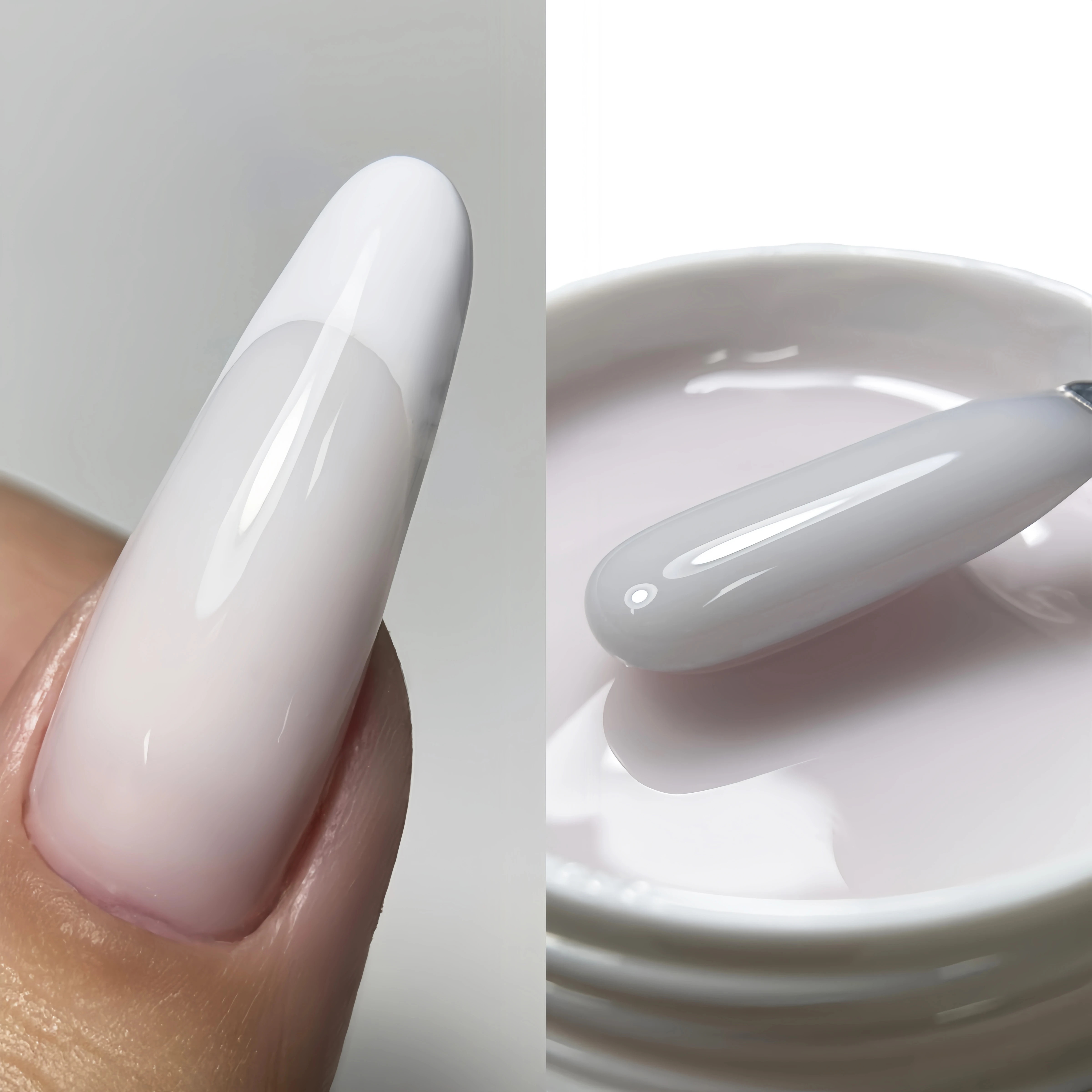 MSHARE TPO Free Liquid Acrylic Gel Acrygel Builder Nail Gel For Nails Extension Constuction Pink Shade Self Leveling Soak Off image 3