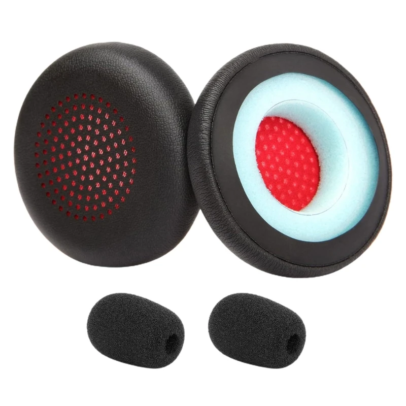 Almofadas substituição para fones ouvido, protetores orelha para b825