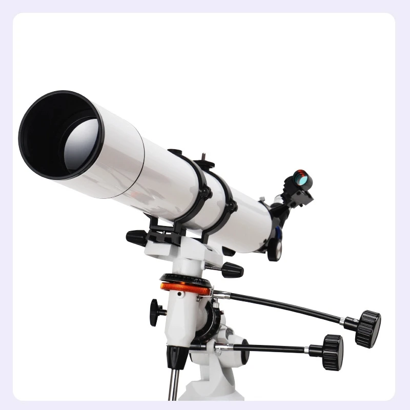 

New 80900 Astronomical Telescope 80mm Large Aperture Refracting Telescope High Magnification High-definition Stargazing