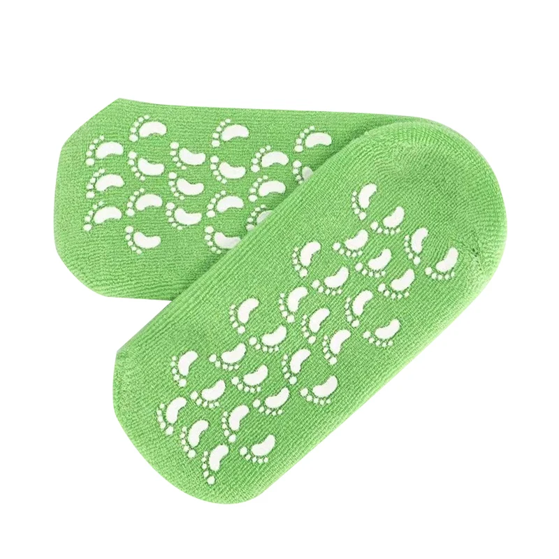 1 paar Multi Gekleurde Essentiële Olie Hydraterende Sokken Handschoenen Voor Droge Gebarsten Voeten Voedende Huid Smerende Voetverzorging Massage