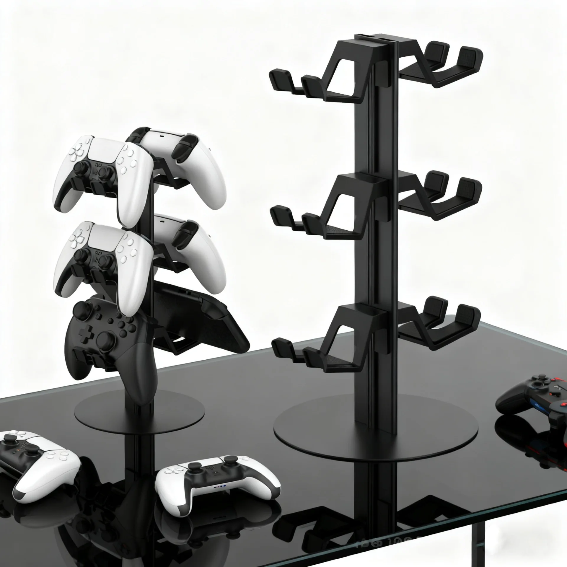 Universal Game Controller Stand Multi‑Tier Desktop Rack For PS5 Switch Xbox Series Gamepad Headphone Holder Display Bracket