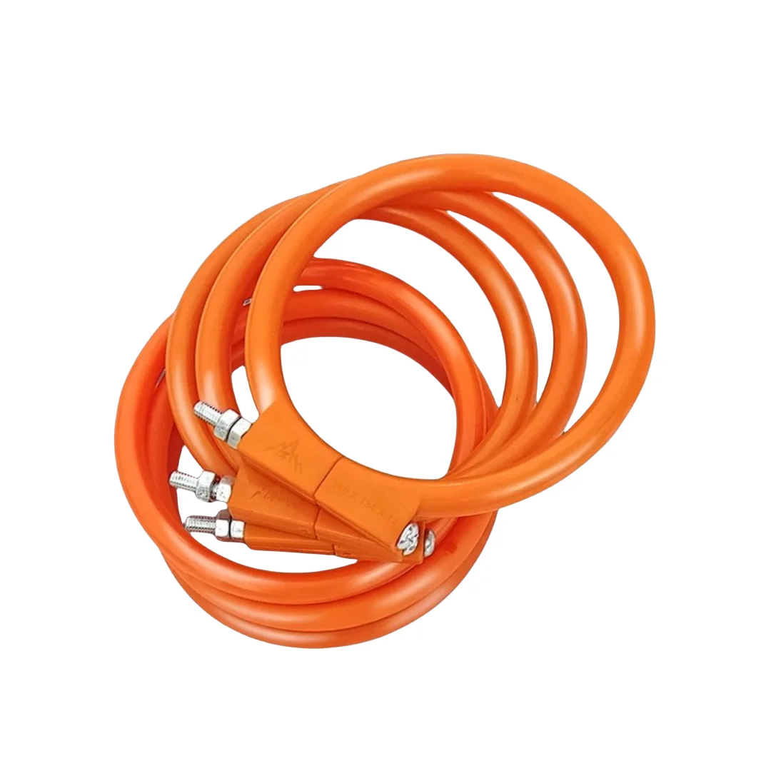 Excavator loader bucket shaft bucket pin dust ring leak-proof grease polyurethane wear-resistant horse head elastic sealing ring