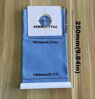 Dust Filter Bag for Samsung VC-7425V sc4034 SC4181 sc5241 SC4180 sc4034 vc2500 VCC5441S3K sc5345 Vacuum Cleaner Bag Parts