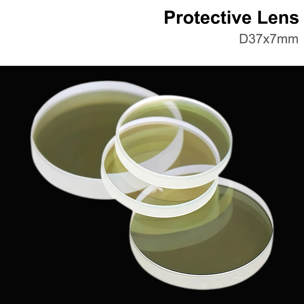 QDLASER Fiber Laser Protective Lens 1064nm D37x7mm 10kW 20kW 30kW 40kW for Raytools Precitec Bodor Cutting Machine Parts