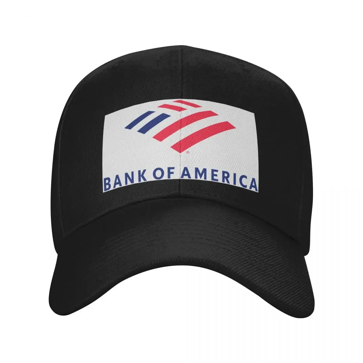

Bank of america Baseball Cap men's big size hat fishing caps man Boy Child Women's