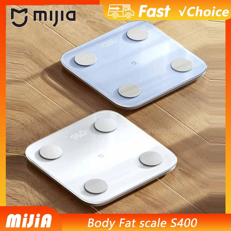 Mijia S400 Smart Health Scale Dual-frequency BIA Scale 25 Body Metrics Analyzer Family Health Tracker Portable Home Tools