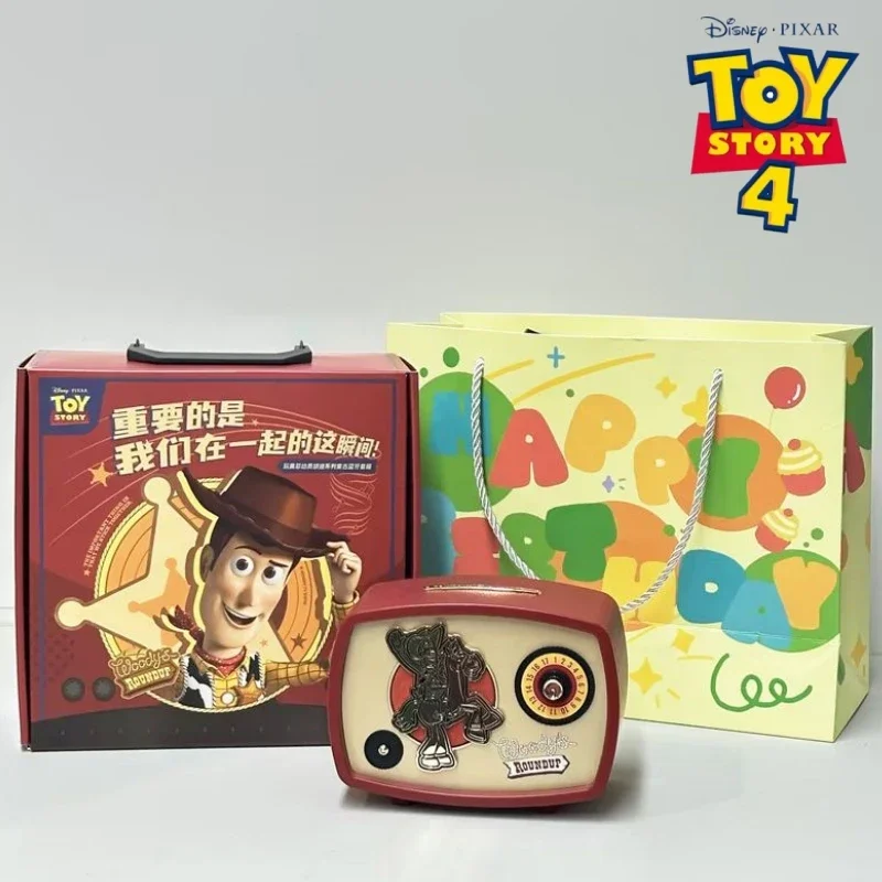 

Toy Story Woody Cowboy Bluetooth Speaker Mini Record Player Cute Desktop Bluetooth Mobile Portable Audio Christmas Birthday Gift