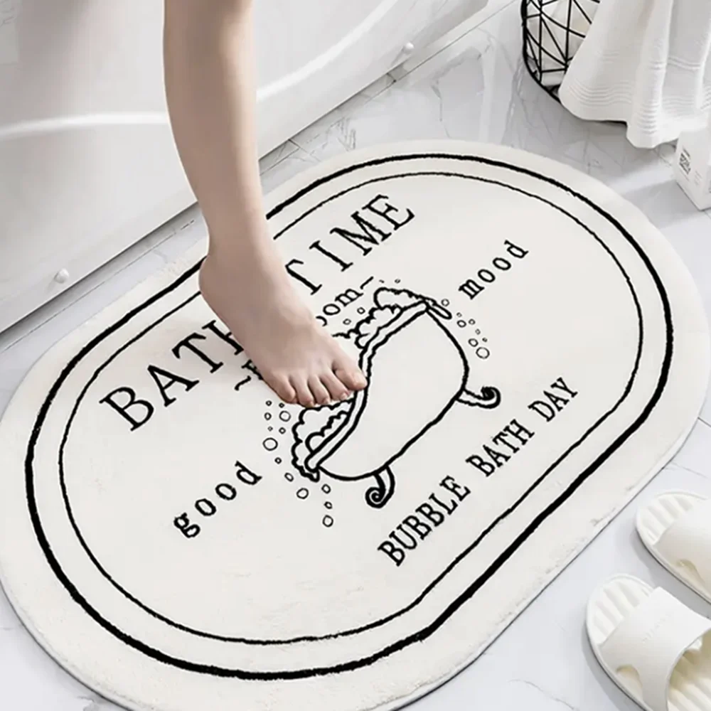 Non slip floor mat, machine washable door mat, super soft entrance mat