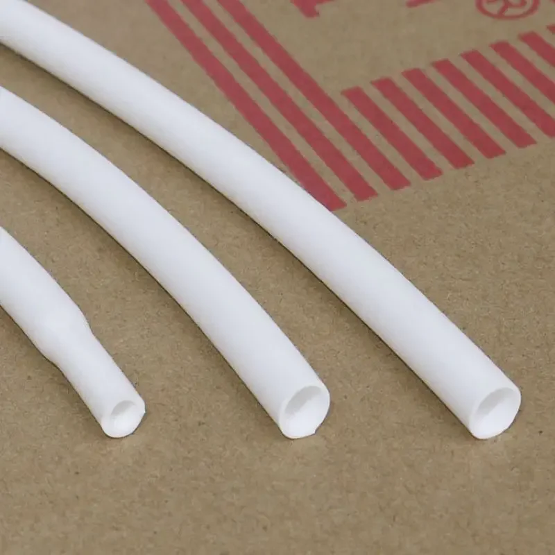 1meter Soft Silicone Heat Shrink Tube Diameter 0.8mm ~ 8mm Cable Sleeve Elastic Insulated Wire Wrap Line Protect