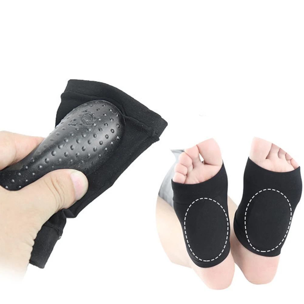 

2 Pairs Foot Arch Socks Smooth Support Sweat Absorption Dry Cushion Shock Absorption Pain Relief Durable Breathable