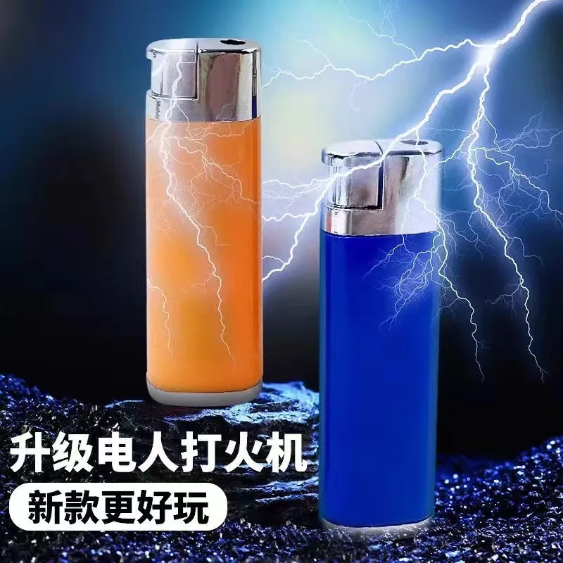 Trickery creativo scossa elettrica giocattolo per adulti accendino elettrico parodia trickster artefatto divertenti scherzo oggetti di scena gag scherzi pratici gioco