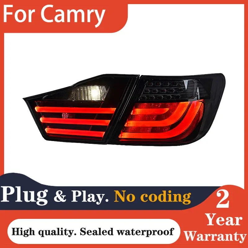 

LED Tail Light Assembly for Toyota Camry 2015 2016 2017 Taillights Plug and Play with LED Dynamic Turning Brake Rear Tail lights