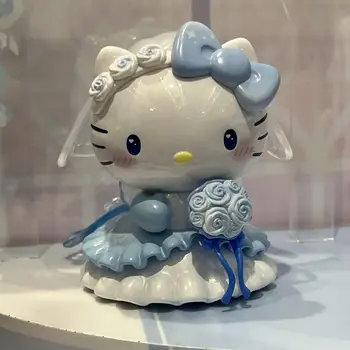三麗鷗可愛Hello Kitty娃娃玩具浪漫婚禮系列動漫桌面擺飾女孩節慶生日禮物 10 最佳銷售 Hello Kitty婚禮 - №2
