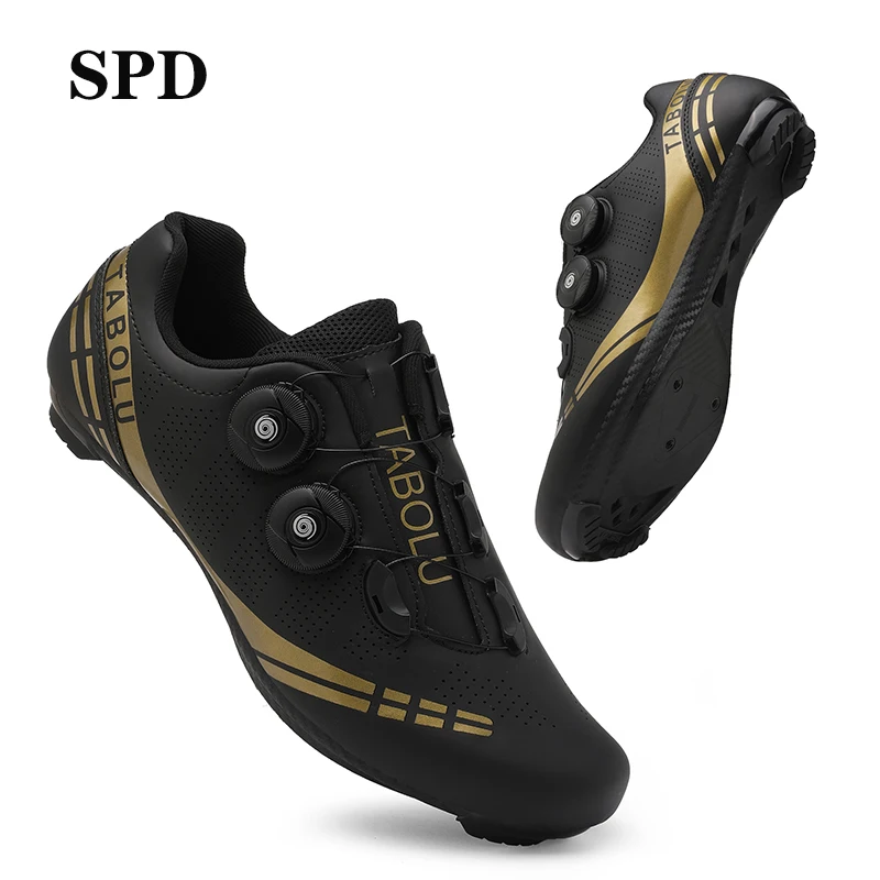 Rennradschuhe Upgrade Hochwertige Herren-SPD-Selbstverriegelungs-Rennradschuhe Damen Outdoor Atmungsaktive Radschuhe – Detail 24
