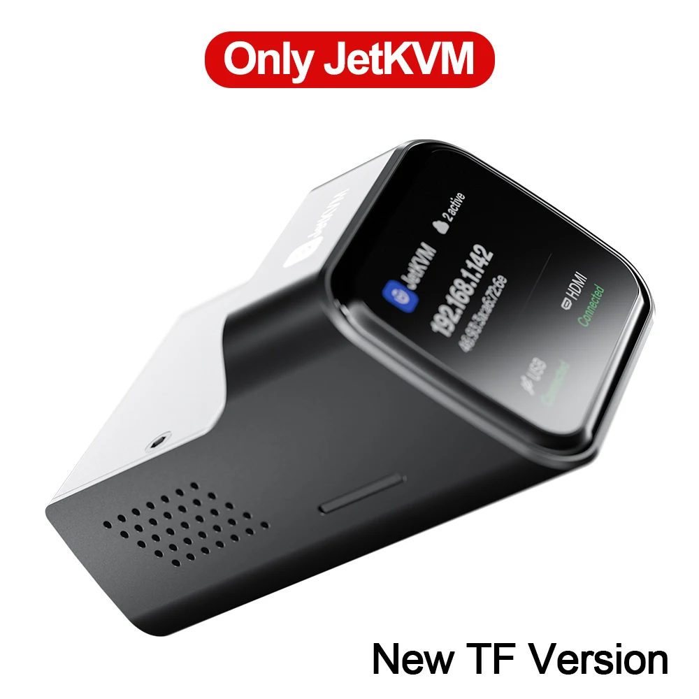 JetKVM IP-KVM リモート管理 デスクトップ制御 デバイス
