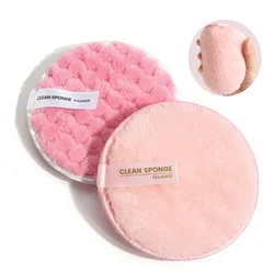 1pc/2PCS Makeup Remover Pads Microfiber Reusable Face Towel Make-up Wipes Cloth Cotton Reusable Pads Skin Care Cleaning Puff