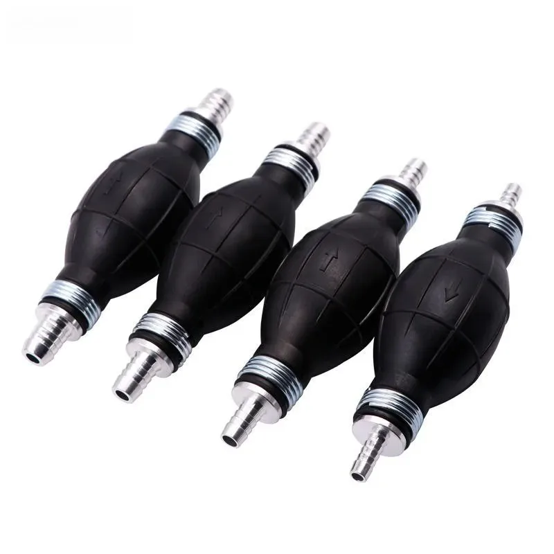 6/8/10/12mm for Car Boat Marine Outboard Hand Fuel Pump Line Rubber Aluminum Hand Primer Bulb Diesel Oil Transfer Petrol view 5
