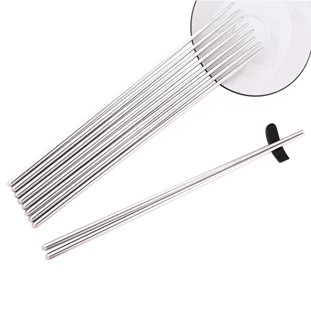 

4pcs Stainless Steel Extra Long 14 Inch Chopsticks Cooking Frying Hot Pot Noodle Eating Non Toxic Food Grade Heat