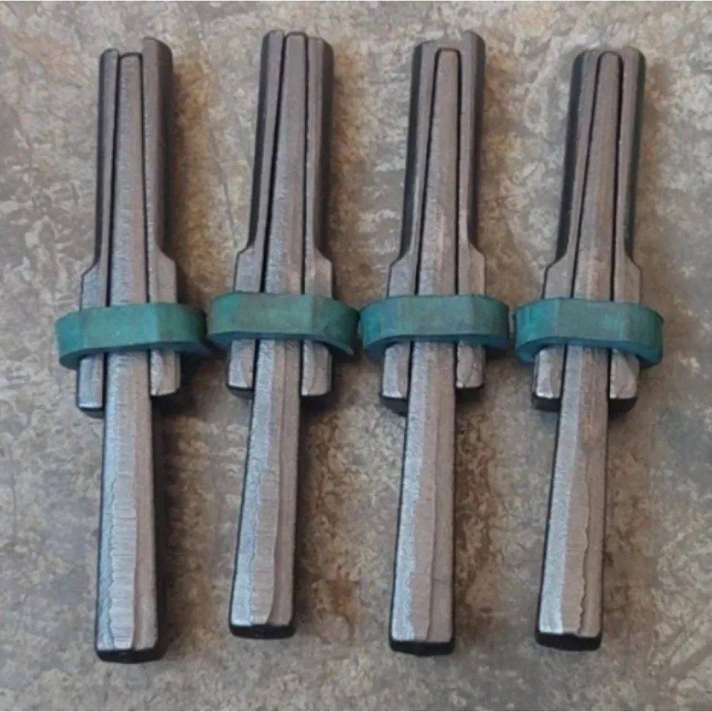 Stone Splitting and Stone Expansion Tool Rock Quarrying Wedge Tool Stonemason's Chisel Pointed Chisel