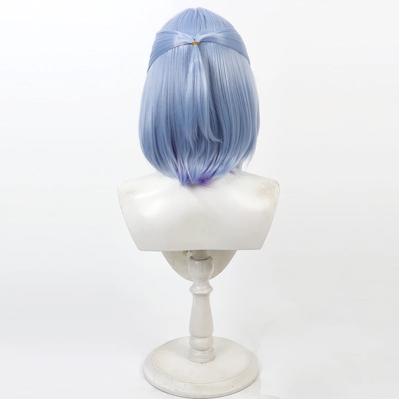 لعبة هاميداشي الإبداعية Nishiki Asumi شعر مستعار تأثيري Yukige Shiki مقاومة للحرارة الشعر الاصطناعية حفلة الهالوين