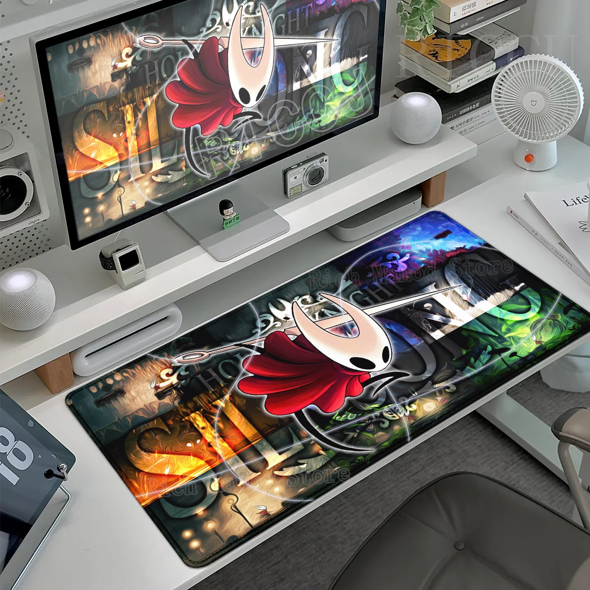 

Pc Gamer Hollow Knight Mousepad Gaming Laptop Keyboard Pad 90x40CM Mausepad Xxl Deskmat Carpet Computer Accessories HD Desk Mat