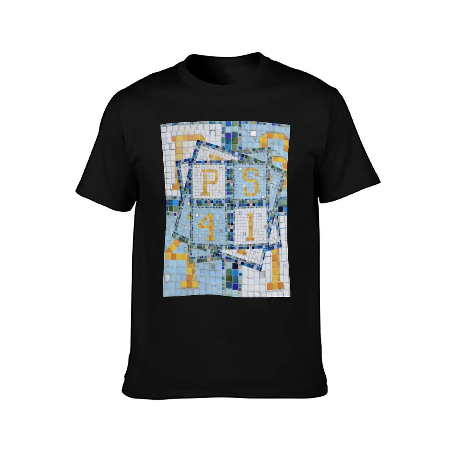 School Daze, The Greenwich Village School. PS 41 T-Shirt Plus Size Non-Shrink T-Shirt
