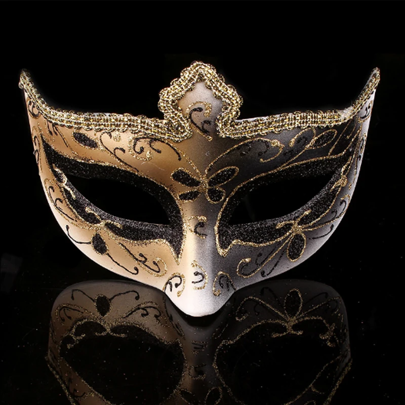 New creative masquerade lace mask party beautiful woman half face lady wearing mask