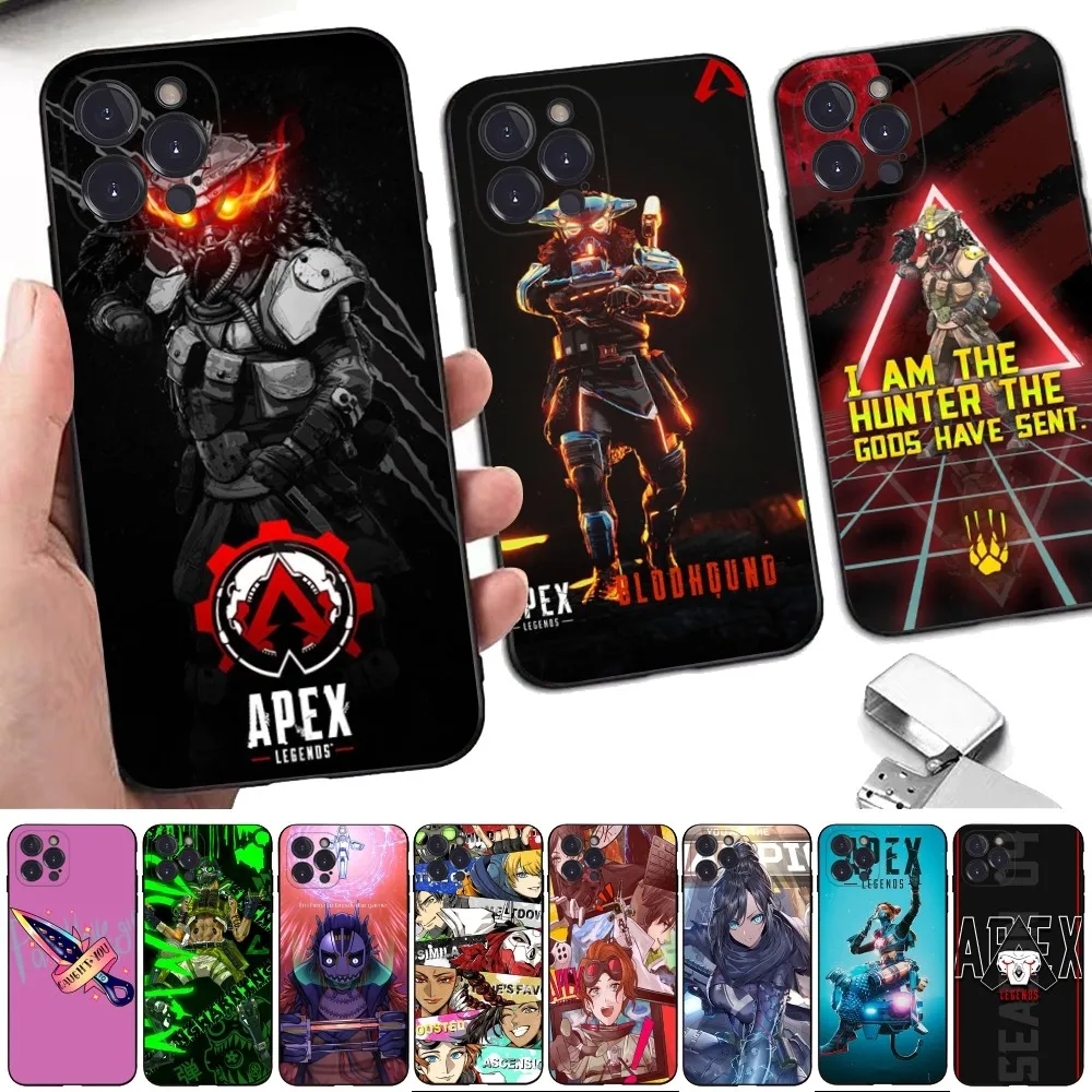 Apex Legends Phone Case for iPhone 15 8 7 6 6S Plus X SE 2020 XR XS 14 11 12 13 Mini Pro Max Mobile Case