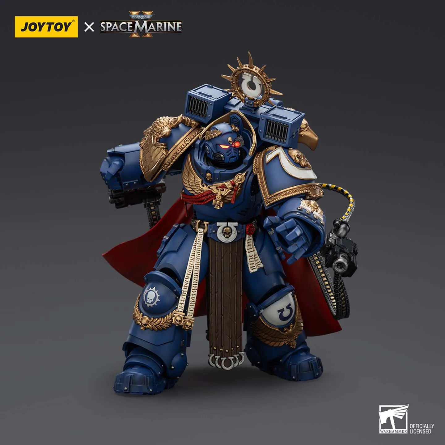 JOYTOY Dark Source Warhammer 40k Interstellar Warrior 2 Extreme Warrior JT01338 Marunous Karga Battle Leader Soldier 1:18 Model