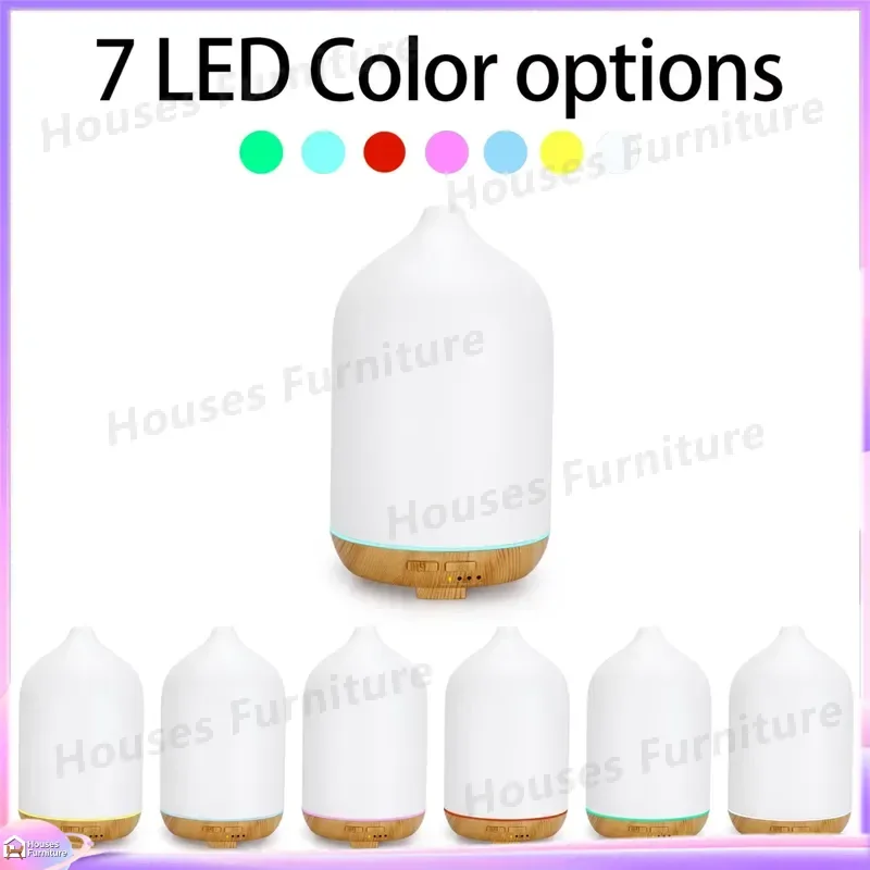 230 New Ceramic Humidifier Color Aromatherapy Lamp Essential Oil Diffuser Ultrasonic Air Humidifier for Bedroom Home Office