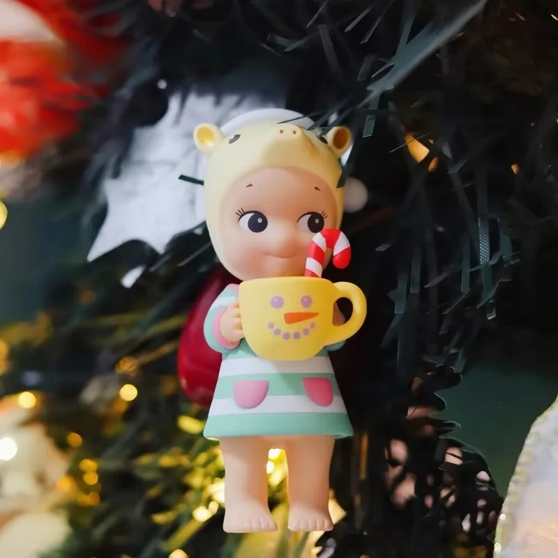 Hot Sale Genuine Sonny Angel Dreaming Christmas 2021 Sleepwear Christmas Party Series Blind Box Confirmed High Quality Toys Gift