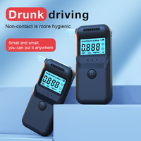 High Accuracy Portable Breathalyzer LCD Digital Alcohol Breath Detector Blowing Alcohol Tester Drunk Driving Test for Home Party