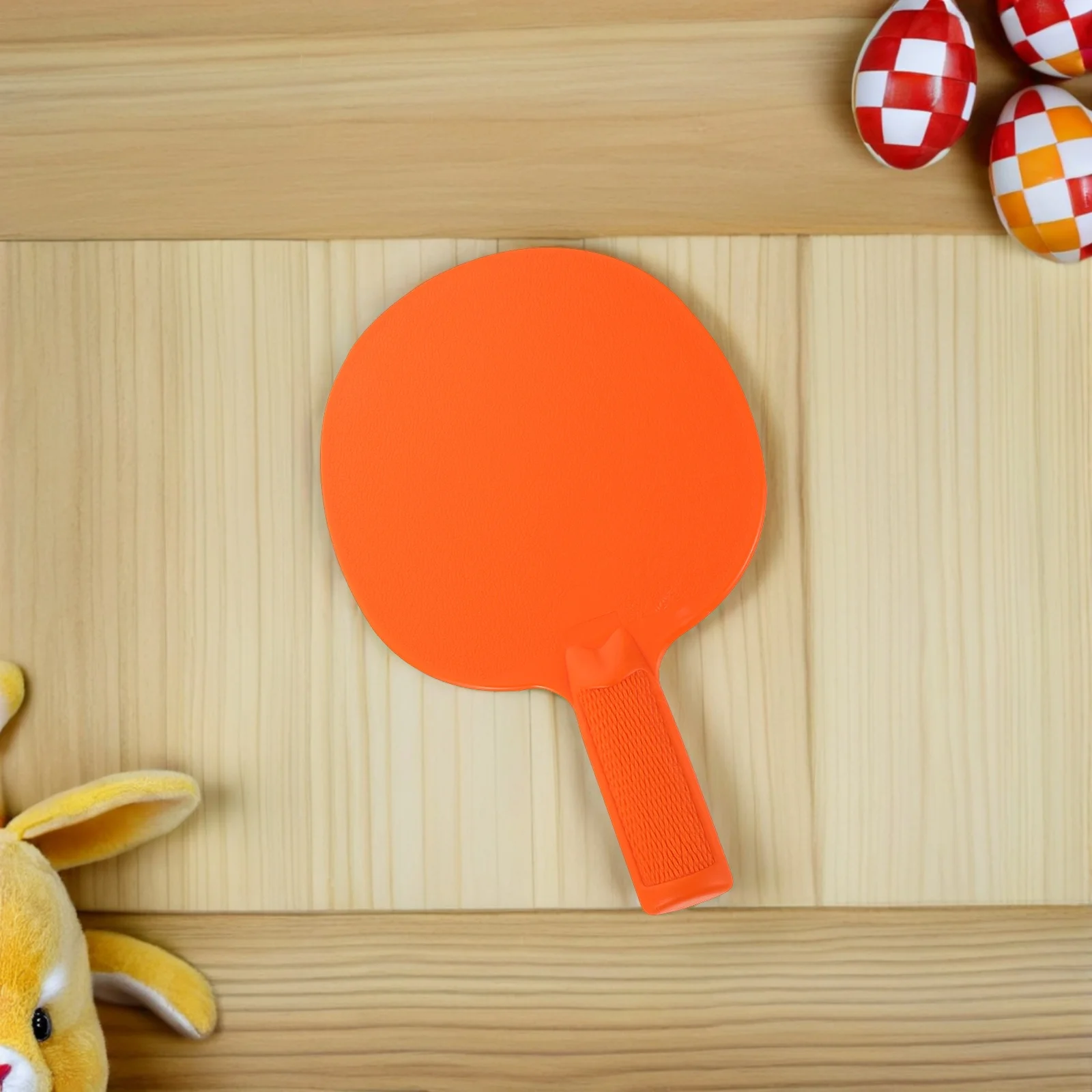 2pcs Children'S Table Tennis Paddle Lightweight Plastic Racket For Beginners Indoor Outdoor Practice Unbreakable Weatherproof