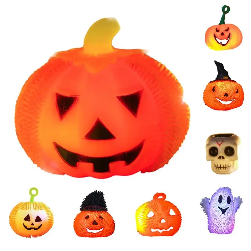 

Pumpkin Squeeze Toys Stress Relief Funny Novelty Toy Orange Pumpkin Fidget Toys Cute Sensory Fidgets Creative Portable Squeeze