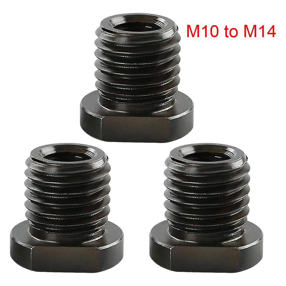 ชุดแปลงหัวเจียรเหล็กกล้าคาร์บอน 3 ชิ้น สำหรับเครื่องขัดเงา พร้อมอุปกรณ์เชื่อมต่อหัวเจียร